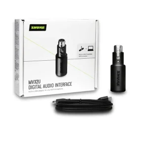 Interfaz Digital Shure MVXU