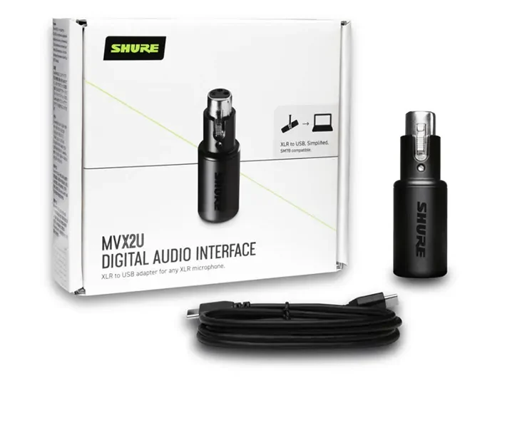 Interfaz Digital Shure MVXU