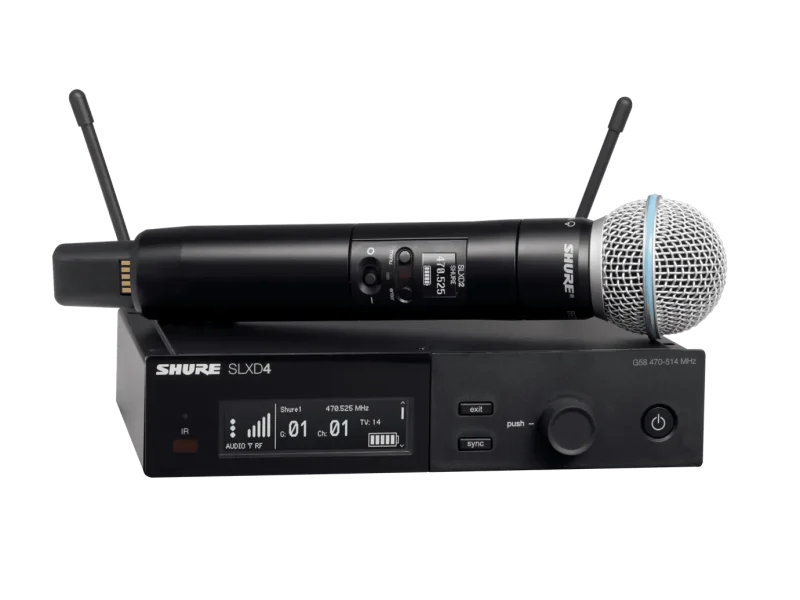Micrófono Inalámbrico Shure SLXD24/B58-H55