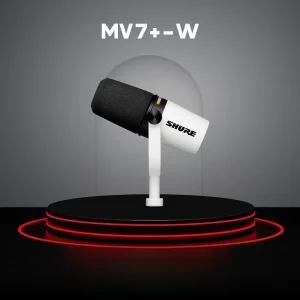 Micrófono USB Shure MV7+-W