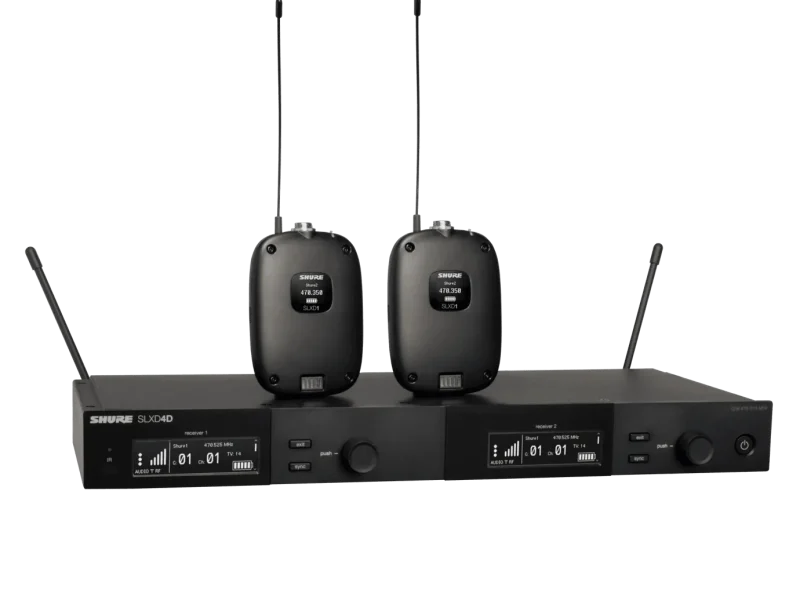 Sistema Inalámbrico Dual Shure SLXD14D Sistema Inalámbrico Dual Shure SLXD14D