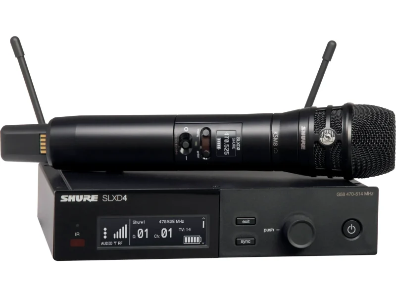 Sistema Inalámbrico Shure SLXD24-K8B Sistema Inalámbrico Shure SLXD24-K8B