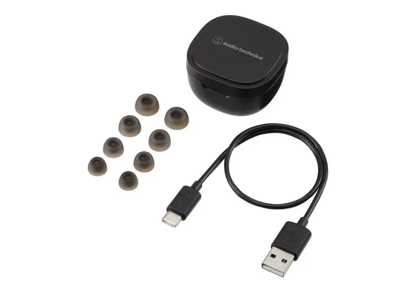 Audio-Technica ATH-SQ1TWBK 5 Audio-Technica ATH-SQ1TWBK