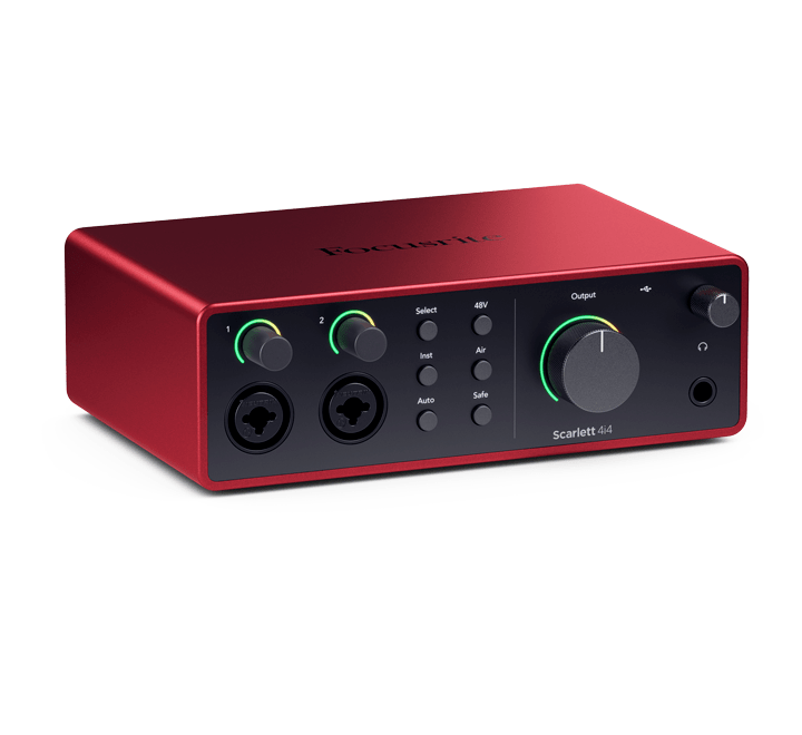 Interfaz de audio Focusrite Scarlett 4i4 (4th Gen)