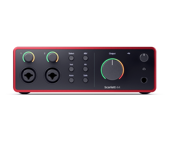 Interfaz de audio Focusrite Scarlett 4i4 (4th Gen)