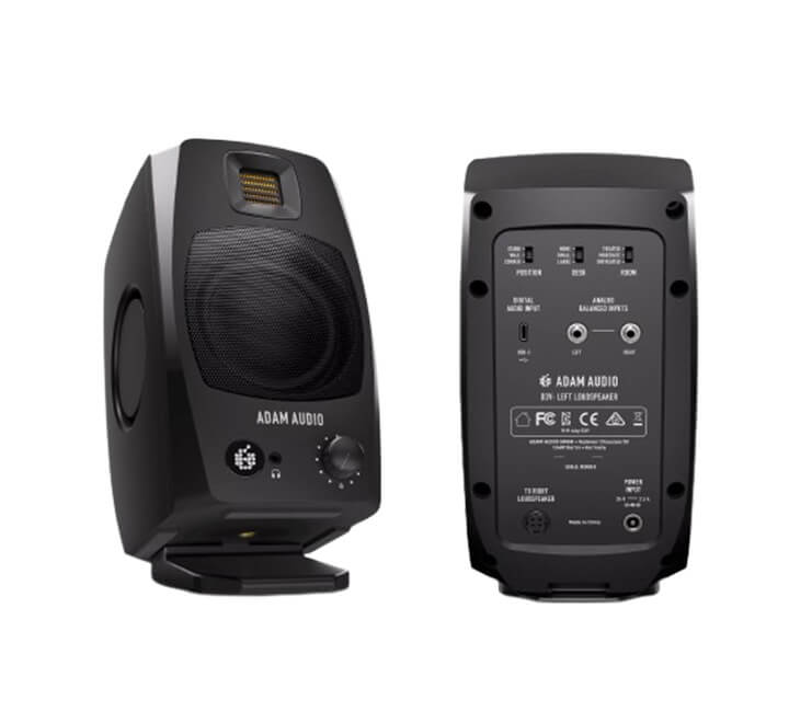 Monitores activos Adam Audio D3V (Negros) 3 Monitores activos Adam Audio D3V (Negros)