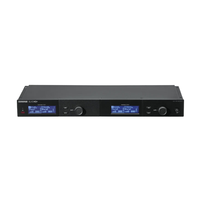 Receptor inalámbrico cuádruple Shure SLXD4Q-G57 Receptor inalámbrico cuádruple Shure SLXD4Q-G57