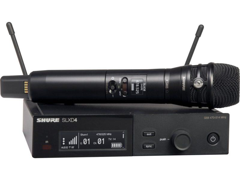 Sistema inalámbrico Shure SLXD24/K8B-H55