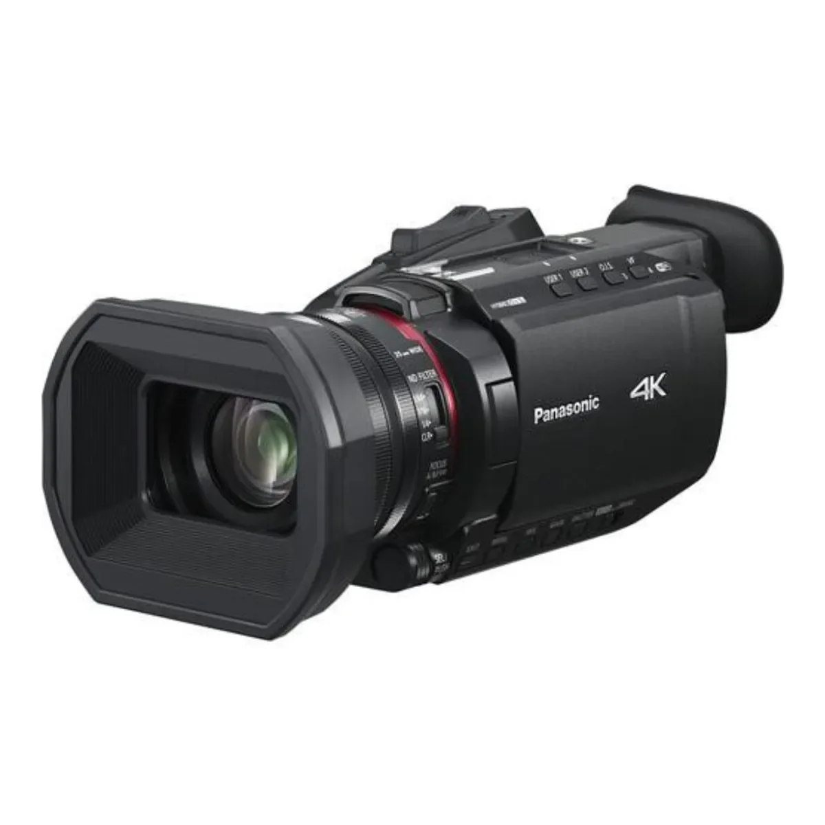 Panasonic HC-X1600 videocámara profesional 4K UHD con sensor de 1 pulgada y zoom óptico 24x