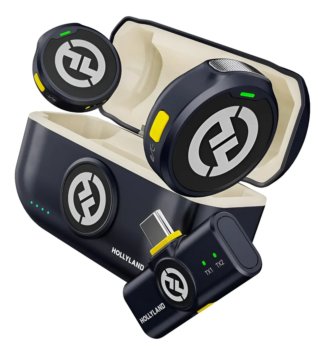 Hollyland Lark M2 Lightning Plug micrófono inalámbrico para iPhone