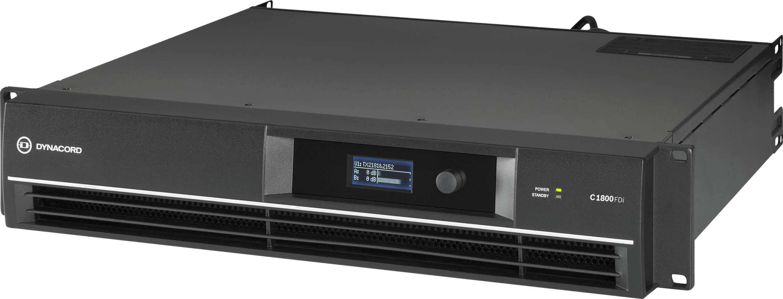 Dynacord C1800FDi amplificador instalación 2x950W DSP Dante