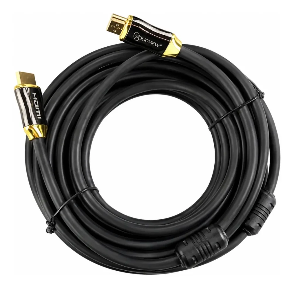 Cable HDMI 5 Metros 4K 60Hz HDR Solidview 2.0 CB-755A 2 Cable HDMI 5 Metros 4K 60Hz HDR Solidview 2.0 CB-755A