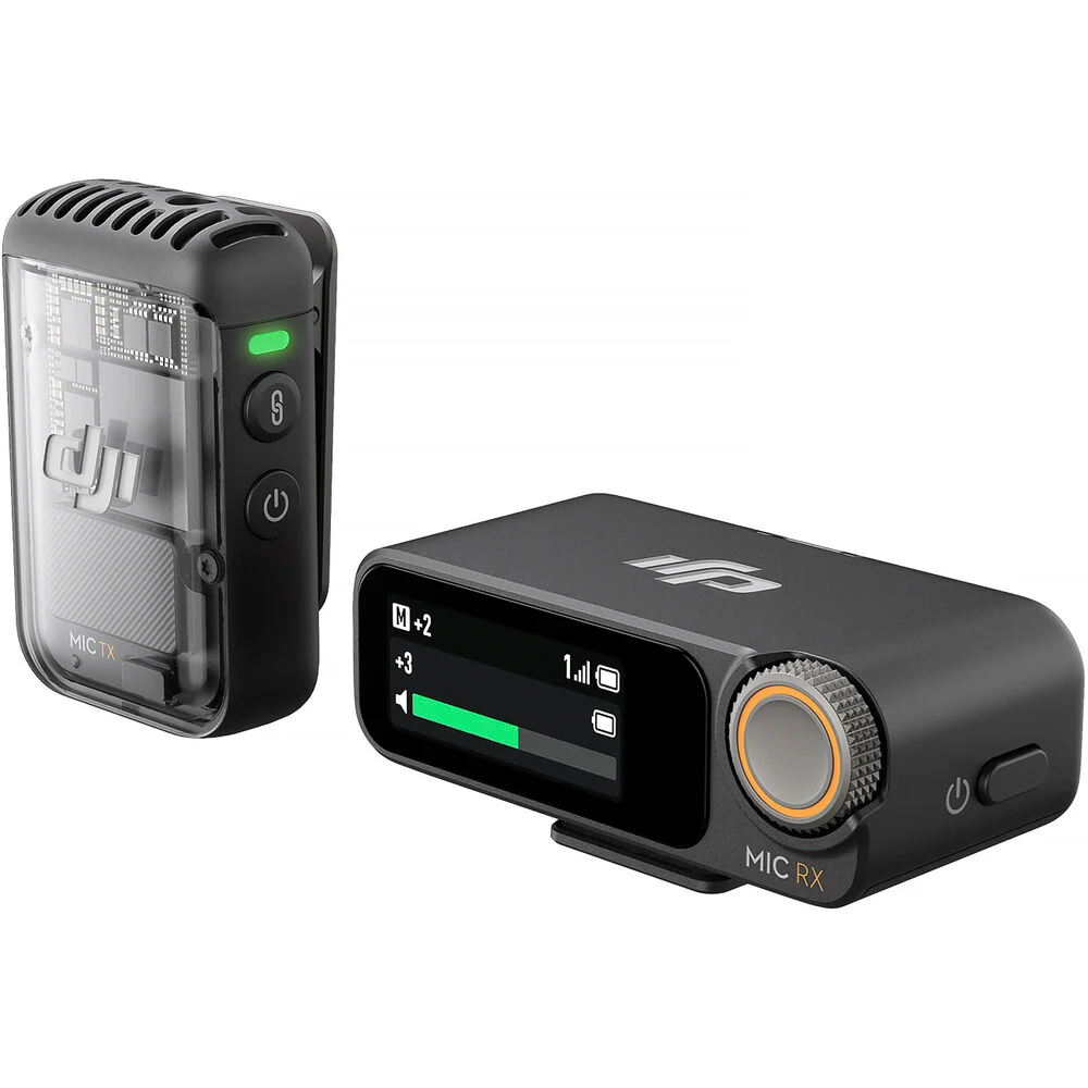 DJI Mic 2 Sistema de Micrófono Inalámbrico para Cámara y Video