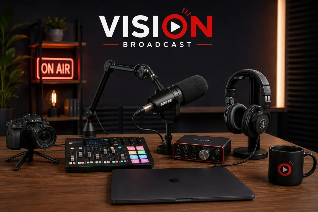 Guía de equipos para grabar un podcast
