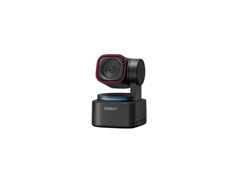 obsbot-tiny-3-lite-frontal OBSBOT Tiny 3 Lite Webcam PTZ 4K con Seguimiento IA