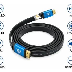 Cable HDMI 10 Metros 4K 60Hz HDR Solidview 2.0 CB-772-ZC 3 Cable HDMI 10 Metros 4K 60Hz HDR Solidview 2.0 CB-772-ZC