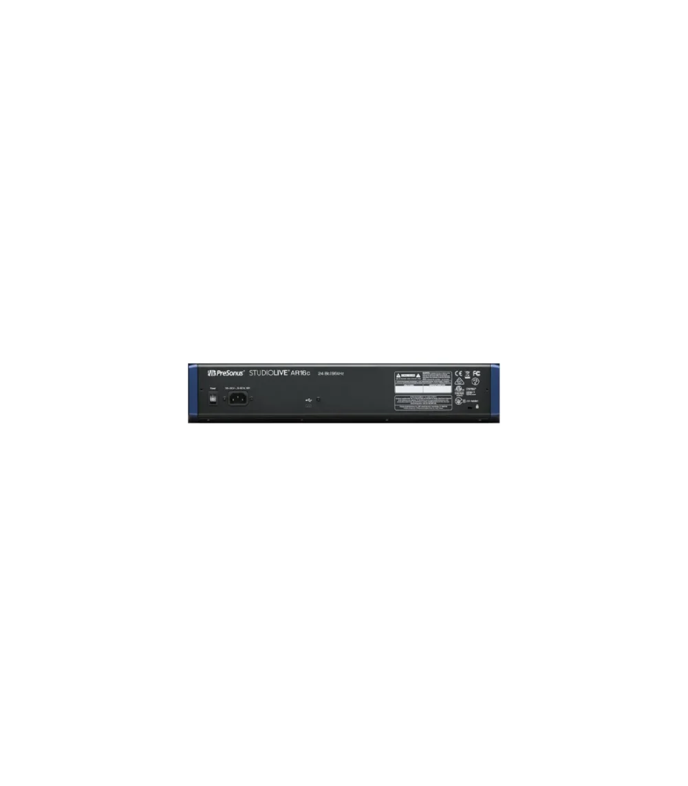 PreSonus StudioLive AR16c Mezclador Analógico 18 Canales USB-C 2 PreSonus StudioLive AR16c Mezclador Analógico 18 Canales USB-C