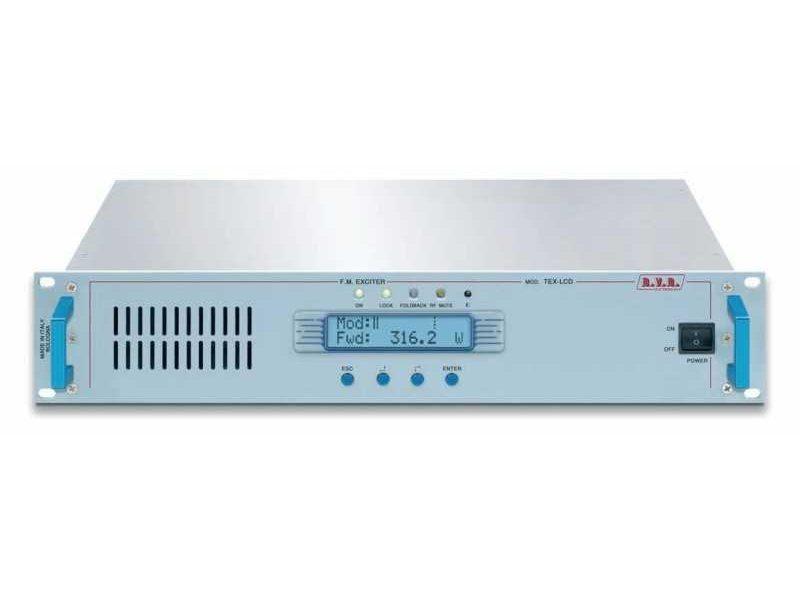 RVR TEX30LCD-S Transmisor FM Estéreo 30W Profesional RVR TEX30LCD/S Transmisor FM Estéreo 30W Profesional